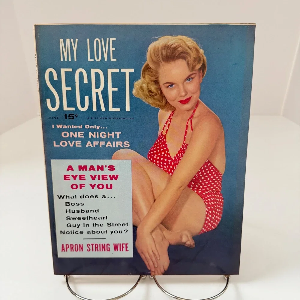 My Love Secret Magazine June 1956 Romance Pulp Fiction Vintage